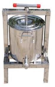 Honey Press - Stainless Steel (Open)